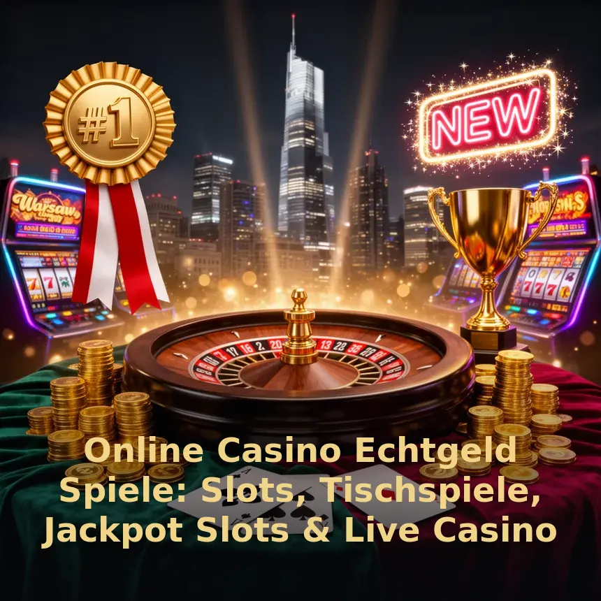 Online Casino Echtgeld Spiele: Slots, Tischspiele, Jackpot Slots & Live Casino